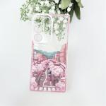 Mamarmot Compatible with iPhone 15 Cute Clear Case, Japanese Cool Cartoon Anime Aesthetic Scenery Design Soft Shockproof Angel Eyes Protective Transparent Case Cover Shell (Saku, for iPhone 15)