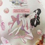 EAMOTOL 48 Sheets Anime Girl Journaling Stationery Stickers - Calendar Decorative Frosted PET Sticker for Scrapbook Journal Diary Planner DIY Craft Album Phone Case Cup- 12 Constellation Cartoon Girl