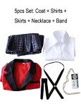 Yumeko Jabami Anime Cosplay School Uniform Set