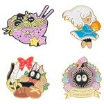 Cute Kawaii Anime Enamel Pins for Backpacks