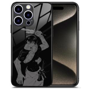 Toji Manga Fans' Choice: Anime Silicone Glass Phone Cover, Unique Design Personalized for iPhone 16 Pro Max
