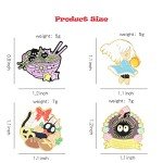 Cute Kawaii Anime Enamel Pins for Backpacks