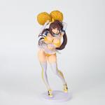 Zatanend Ecchi Figure Sunshine Cheerleader,Waifu Hentaii.Sexy Action Anime Girl Figure +18 Uncensored Collection Statue Gift Model Toy No Box