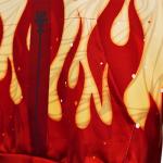 Rengoku Kyoujurou Cosplay Hoodie Costume Kimetsu no Yaiba Pullover Jacket Coat Long Sleeve Sweatshirt (XXL, Rengoku Kyoujurou)