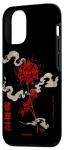 Higanbana or Red Spider Lily in 90s Harajuku Aesthetic Style Case for iPhone 12/12 Pro