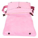 Anime Canvas Messenger Bag - Pink Satchel Style