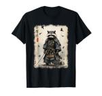 Samurai Raccoon, Japanese Warrior & Art | Vintage Anime T-Shirt