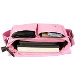 Anime Canvas Messenger Bag - Pink Satchel Style