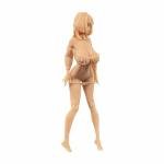 ZEDACAKAI (3 Pcs 1/43 Figure Sexy Big Breasts Girl Anime Character Model Miniature Need to Be Colored by Yourself