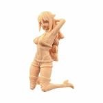ZEDACAKAI (3 Pcs 1/43 Figure Sexy Big Breasts Girl Anime Character Model Miniature Need to Be Colored by Yourself