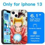 3D Anime Motion iPhone 13 Case - Shockproof TPU