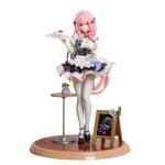RZAHUAHU H-I 3rd Elysia Figure Maid's Outfit 1/7 PVC Anime Figurines 9.4" Action Play Model