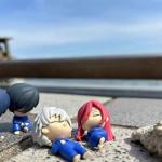 QAHEART Isagi Yoichi Figures, Seishiro Nagi/Chigiri Hyoma/Bachira Anime Figure Statues Anime Action Figurine