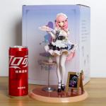 RZAHUAHU H-I 3rd Elysia Figure Maid's Outfit 1/7 PVC Anime Figurines 9.4" Action Play Model
