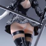 MABAIUDE 2B Figure 2B Statue - 28cm 2Byorha Figure Model Heads and Accessories Replaceable, 1/6 Scale Desktop Decoration Collectible Figurine Gifts for Fans