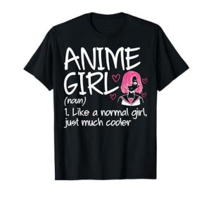 Anime Girl Definition Anime Lovers Merch T-Shirt