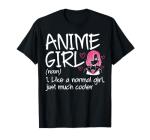 Anime Girl Definition Anime Lovers Merch T-Shirt