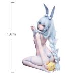 QAHEART MNF Le Malin Figures, Rn Pola Game Cartoon Figure Statues Sitting Pose Bunny Girl Anime Action Figurine 6.3IN/16CM