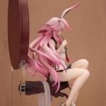MABAIUDE Yae Figure Statue, 1:6 Scale Big Size Anime Figure Yae Sitting on The Branch of Plum Tree Scene Sculpture, Handmade Desktop Figure Collectible Gifts