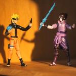 BANDAI Anime Heroes Naruto Action Figure in Sage Mode - 17cm Tall with Extra Hands and Accessories | Naruto Shippuden Action Figure for Boys and Girls
