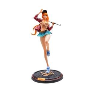 NINJAMO Nami Fashion Figurine Peripheral Baseball Jacket Action Figure Model 13.38" in