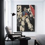 Anime RX 78 2 Gundam Wall Art Poster
