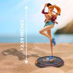 NINJAMO Nami Fashion Figurine Peripheral Baseball Jacket Action Figure Model 13.38" in
