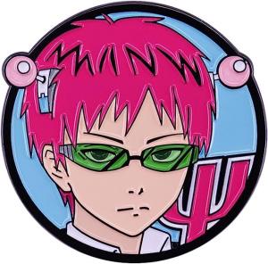 Saiki Kusuo no Ψ Sai Nan Sainan Anime Manga 1.25" Enamel Pin Badge