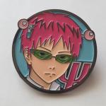Saiki Kusuo no Ψ Sai Nan Sainan Anime Manga 1.25" Enamel Pin Badge