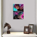 Jinx & Vi Arcane Anime Canvas Wall Art 24x36