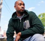 Ripple Junction Attack on Titan Men's Full Zip-Up Hooded Sweatshirt Survey Corps AOT Anime Fleece Hoodie Dark Green Large