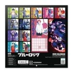 Blue Lock 2025 Wall Calendar - 12"x12