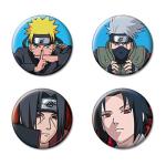 Ata-Boy Naruto 4 Button Set Buttons - 1.25"Officially Licensed Collectible Buttons…