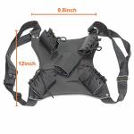 Sword Bag Sword Carry Case Back Strap Waistband for Ninja Hero Cosplay Anime Costume (Back Strap for Dual Sword)