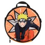 Bioworld Naruto Anime Character Print Orange and Black 5-Piece Backpack Set For Boys
