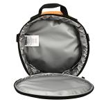 Bioworld Naruto Anime Character Print Orange and Black 5-Piece Backpack Set For Boys