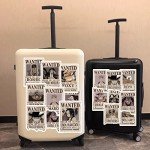 80pcs Anime Pirate Wanted Poster Stickers