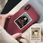 80pcs Anime Pirate Wanted Poster Stickers