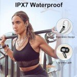 Bluetooth 5.3 Wireless Earbuds with 50H Playtime