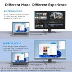 USB to HDMI Adapter for PC, Laptop, and TV