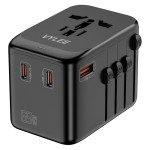 VYLEE 65W Fast Travel Adapter for Worldwide Use