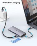 Dual Monitor Docking Station with USB-C Hub