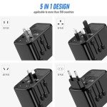 VYLEE 65W Fast Travel Adapter for Worldwide Use