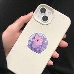 50 Cute Cartoon Space Cat Stickers Set