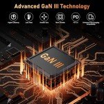 VYLEE 65W Fast Travel Adapter for Worldwide Use