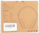 LORELEI X6 Lightweight Over-Ear Headphones with Mic