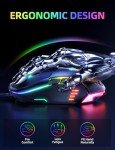 Wired RGB Gaming Mouse with Adjustable DPI