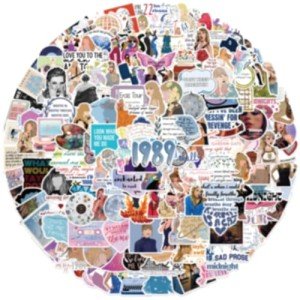 200 Music Stickers Featuring Popular Artist Albums