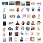 200 Music Stickers Featuring Popular Artist Albums
