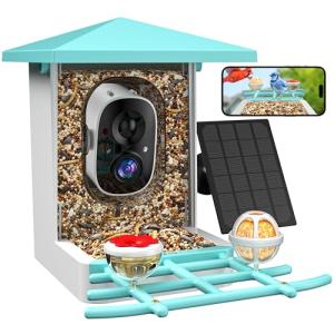 isYoung Smart Solar Bird Feeder Camera